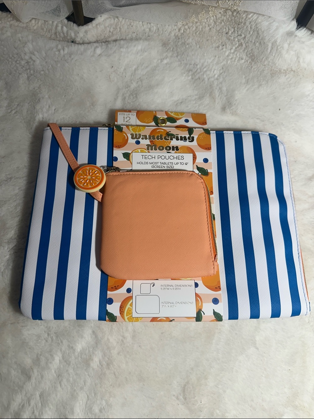 Wandering moon tech pouches 12” tablet